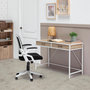 Voir la diapositive 5 : VS VENTA-STOCK Fauteuil de Bureau réglable et inclinable ERGOMAX, Tissu Maille, Couleur Blanc