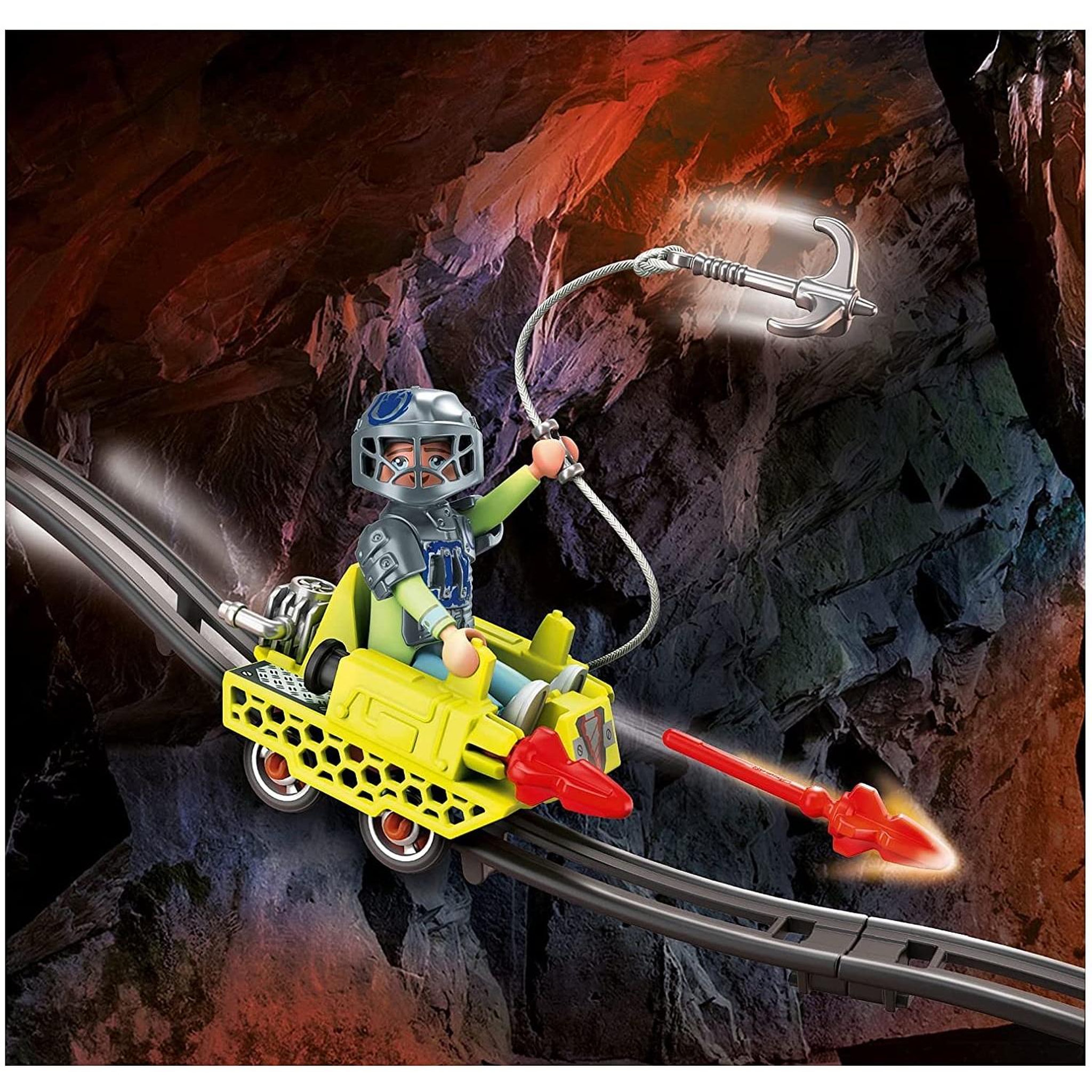 Voir la diapositive 2 : PLAYMOBIL Dino Rise Mine Cruiser