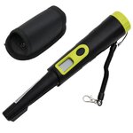 VIDAXL Detecteur de metaux pinpointer avec ecran LCD noir et jaune