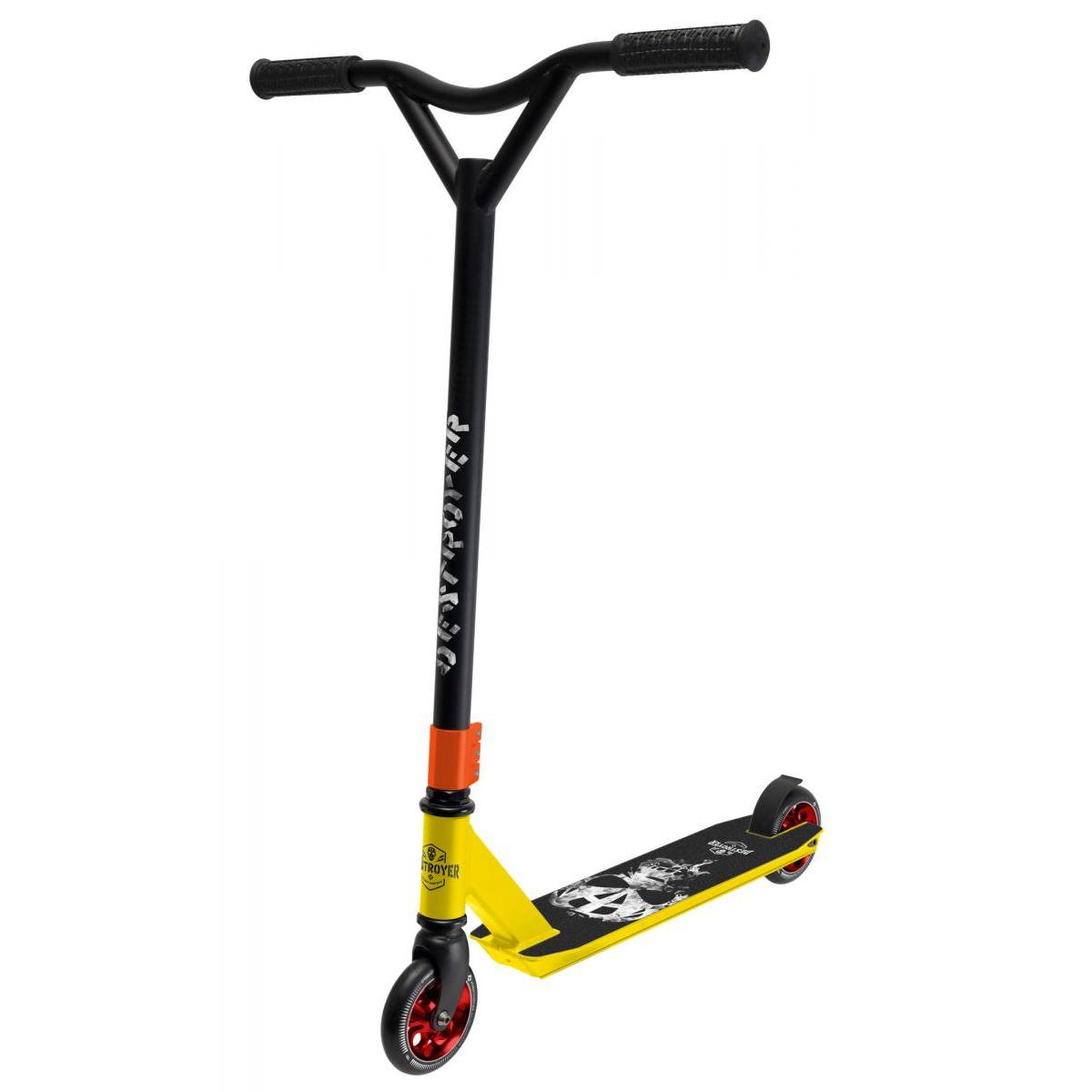 Street Surfing Trottinette  destroyer white fire mask