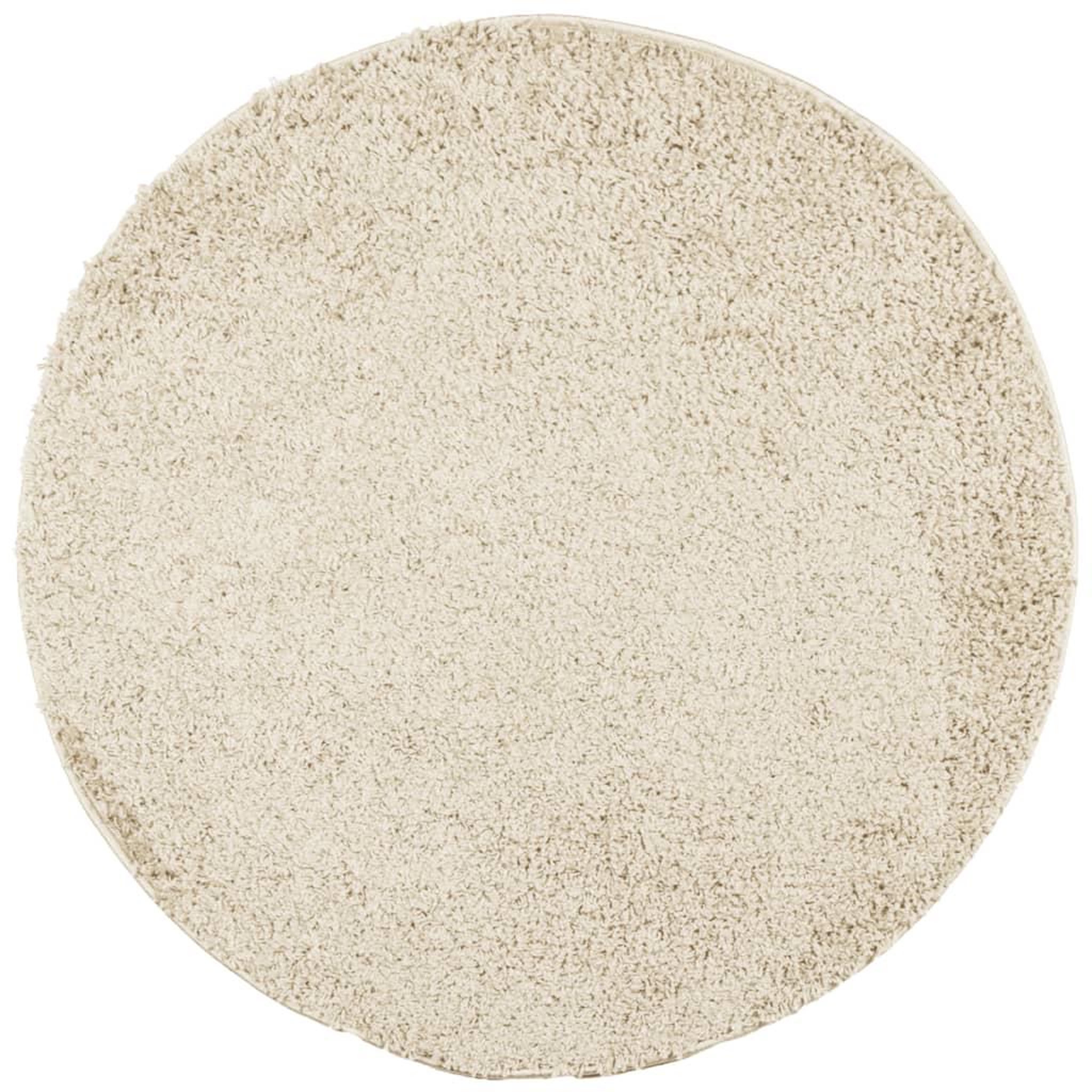 Voir la diapositive 2 : VIDAXL Tapis shaggy PAMPLONA poils longs moderne dore Ø 160 cm