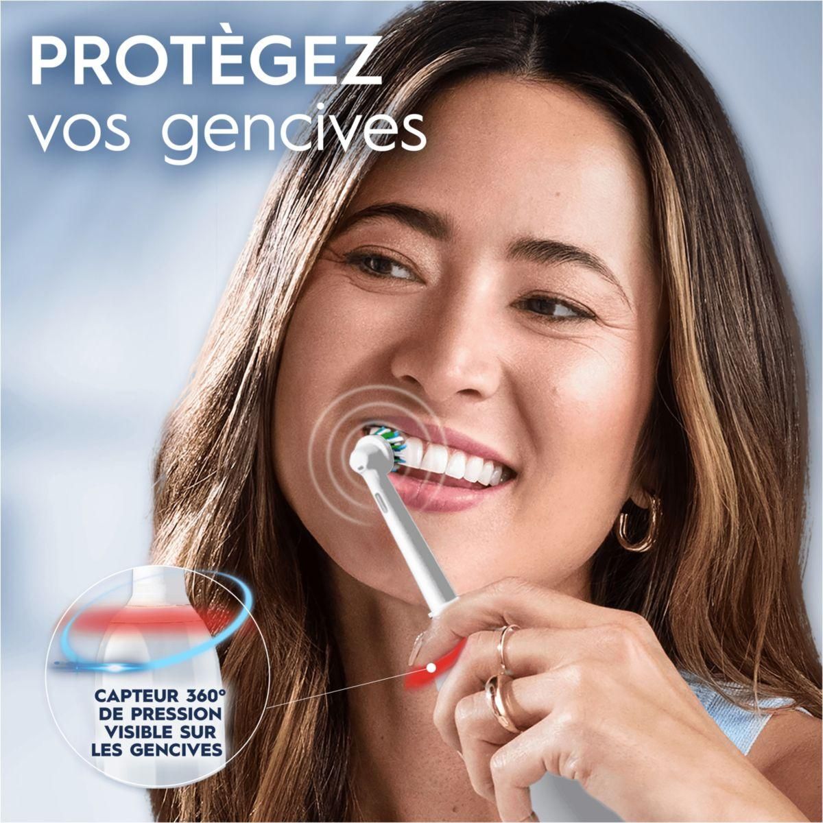 ORAL B Brosse à dents électrique Pro 3900 DUO - Noire Et Blanche