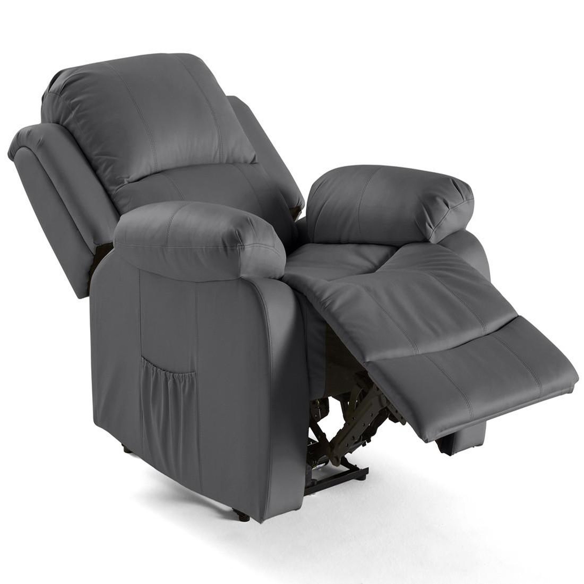 Voir la diapositive 3 : BEST MOBILIER Armand - fauteuil relax électrique en simili