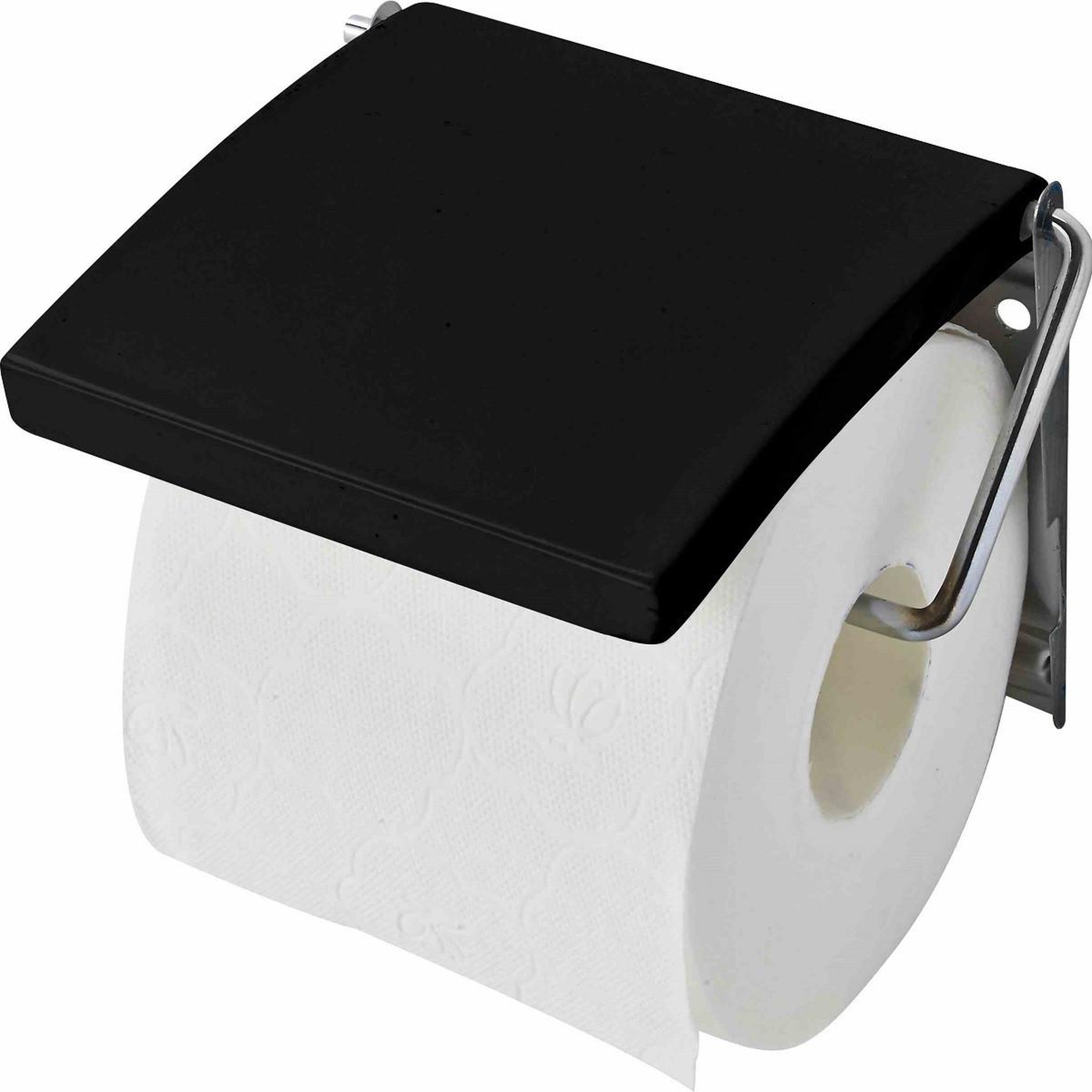 GUY LEVASSEUR Porte papier toilette mural pureline. Coloris disponibles : Rouge, Noir