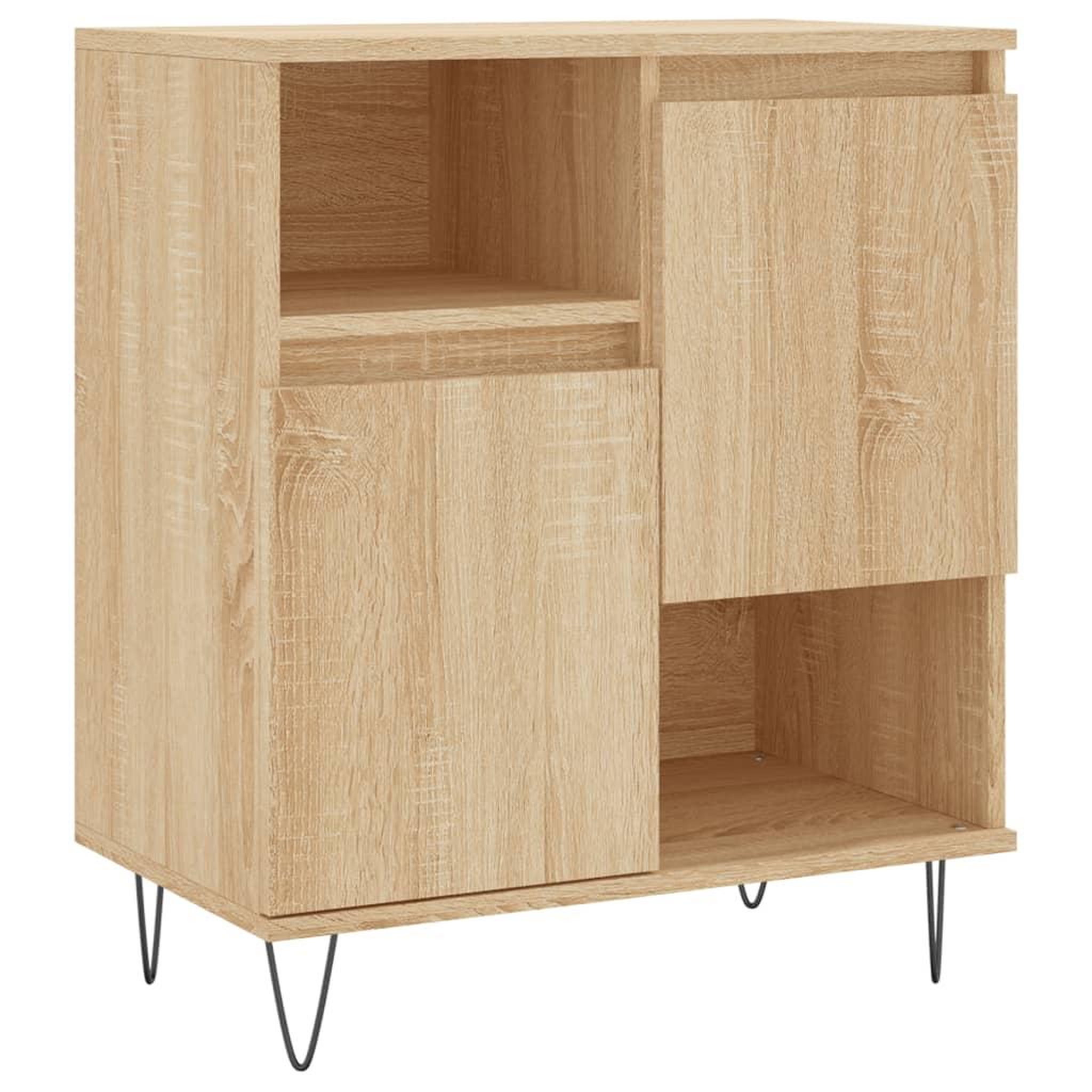 Voir la diapositive 2 : VIDAXL Buffet Chene sonoma 60x35x70 cm Bois d'ingenierie