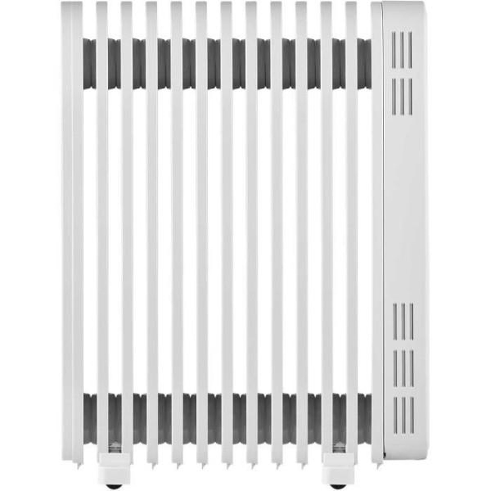 Voir la diapositive 2 : MARKET24 Radiateur électrique bain d'huile - SENCOR - SOH 6213WH - 2500 W - Panneau de commande numérique - Blanc
