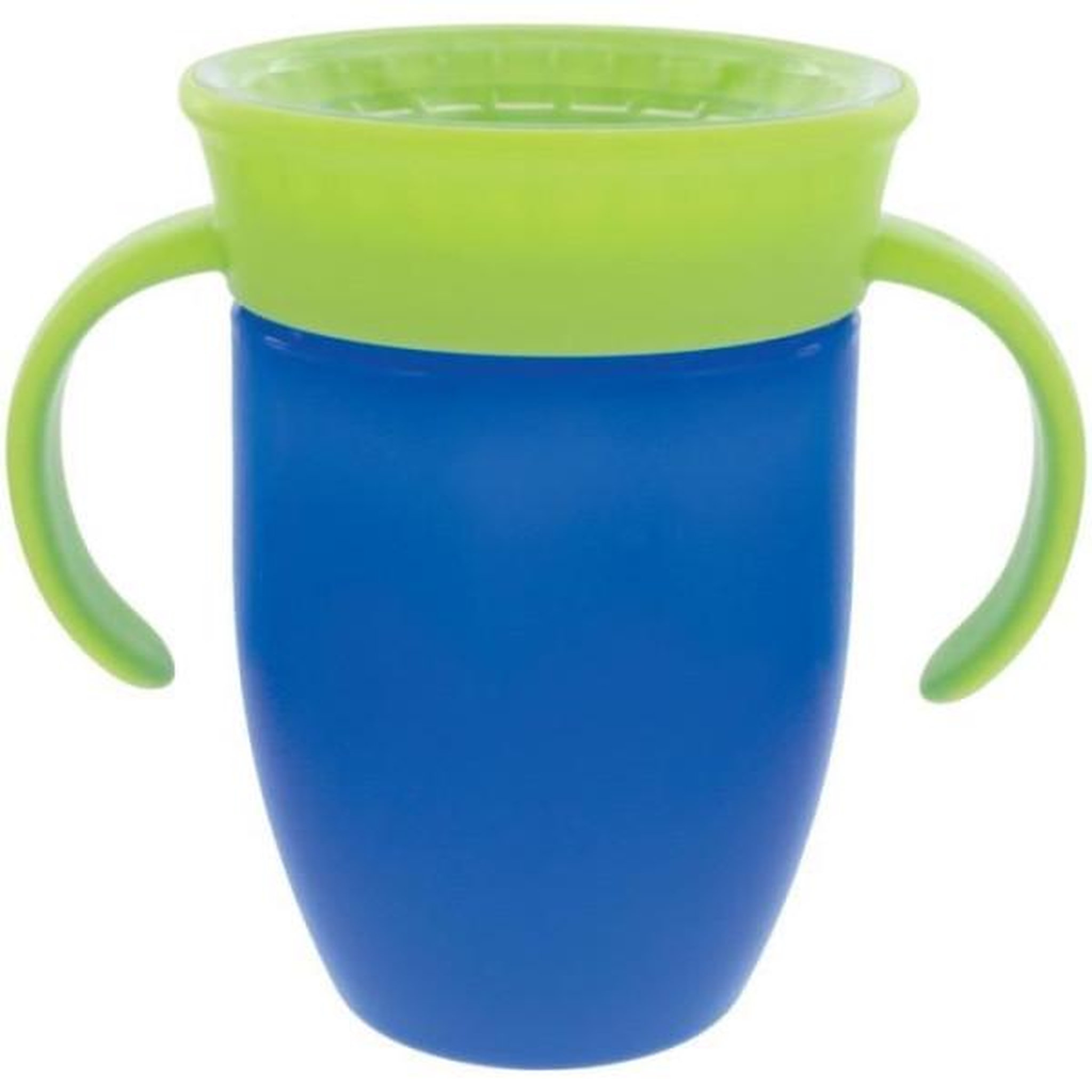 Voir la diapositive 2 : NUBY Lot de 2 tasses 360° avec poignées - nuby - garçon