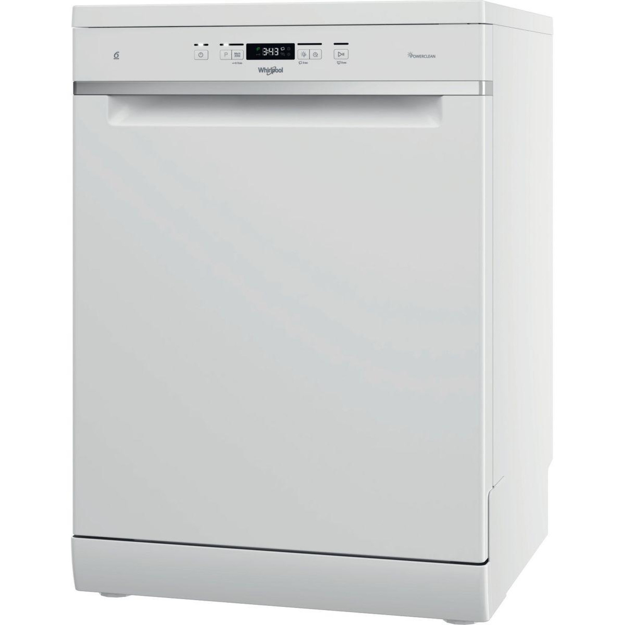Voir la diapositive 2 : Whirlpool Lave vaisselle 60 cm W3FD634 6ème Sens