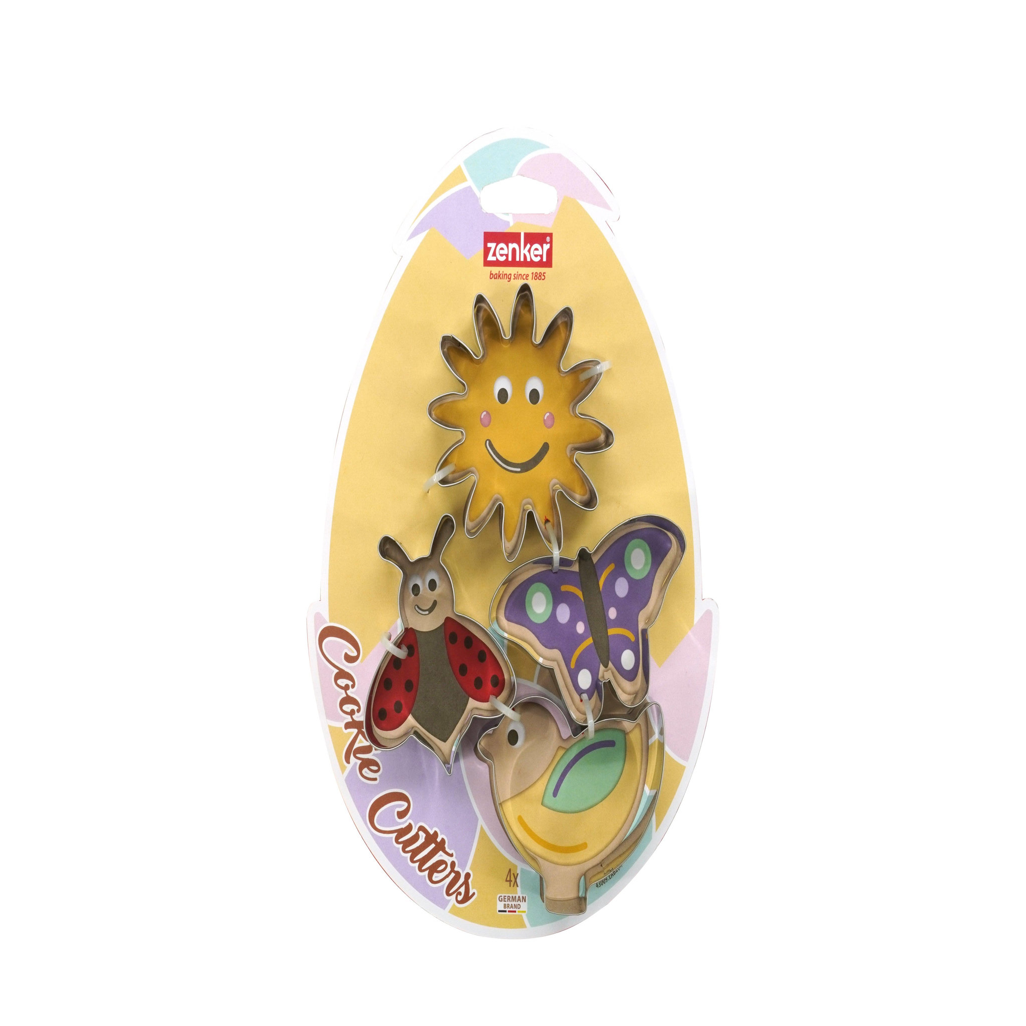 ZENKER Ensemble de 4 emporte-pièces pâques inox zenker pâques
