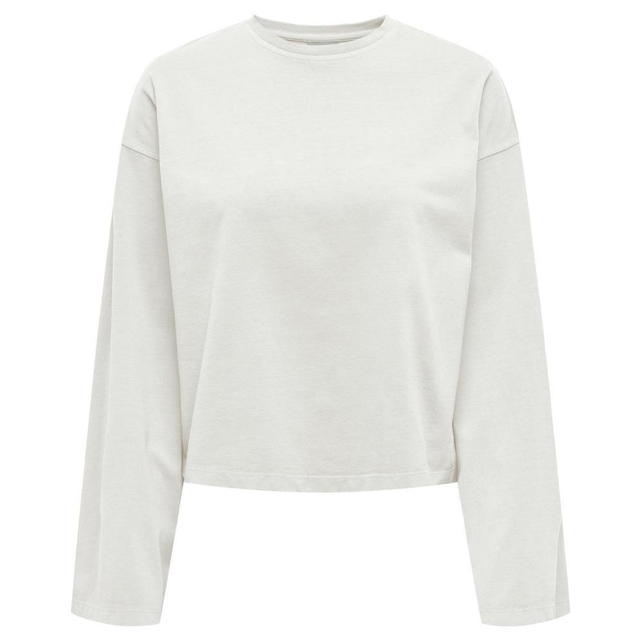 JACQUELINE DE YONG T-Shirt Manches Longues Blanc Femme JDY Washed. Coloris disponibles : Blanc
