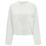JACQUELINE DE YONG T Shirt Manches  ongues  Femme JDY Washed. Coloris disponibles : Blanc