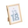Voir la diapositive 2 : ATMOSPHERA Cadre Photo en Verre  Manu  13x18cm Or