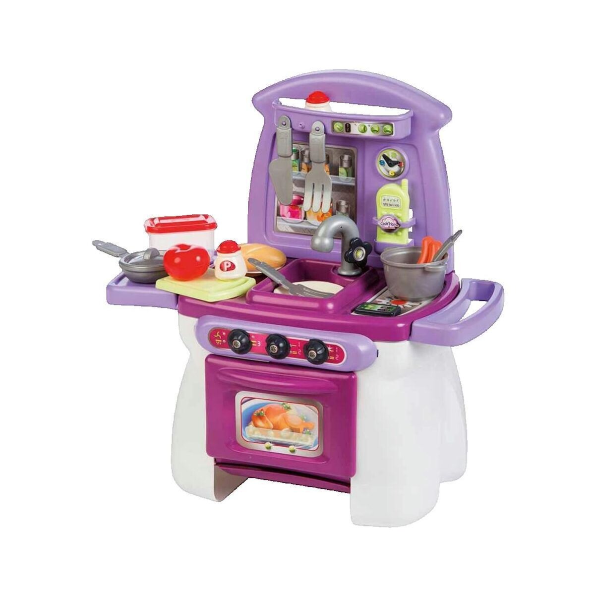 Chicos Jeu de cuisine Chicos My First Cook'home argenté