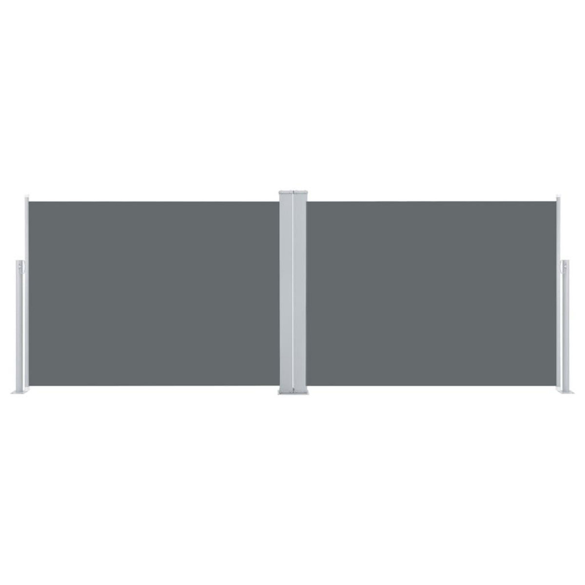 VIDAXL Auvent lateral retractable Anthracite 100 x 1000 cm