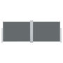 Voir la diapositive 4 : VIDAXL Auvent lateral retractable Anthracite 100 x 1000 cm