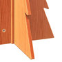 Voir la diapositive 6 : VIDAXL Arbre de Noël en bois pour décoration 69,5cm bois de pin massif