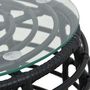 Voir la diapositive 3 : VIDAXL Ensemble de bistro 3 pcs Resine tressee Noir