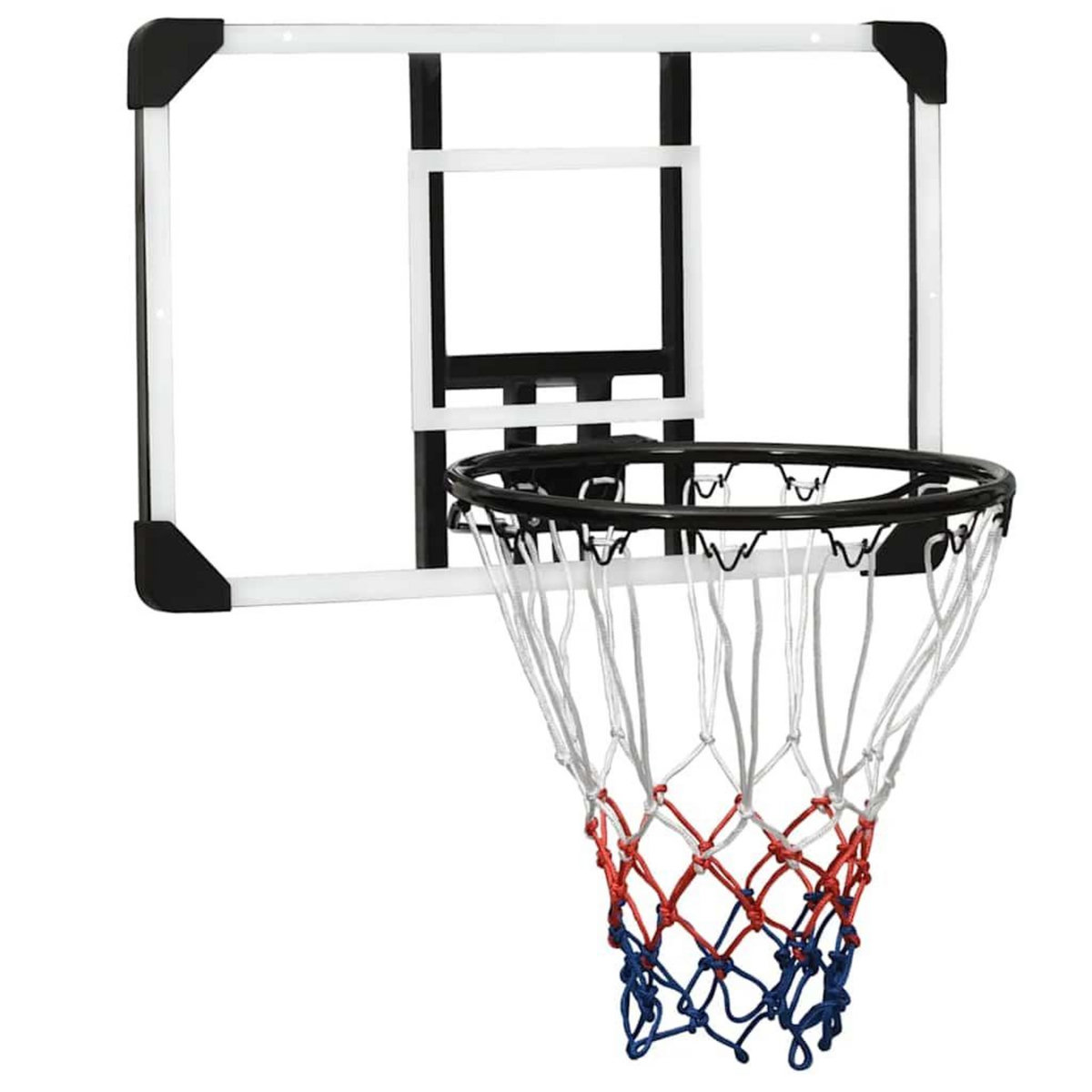 VIDAXL Panneau de basket-ball Transparent 71x45x2,5 cm Polycarbonate