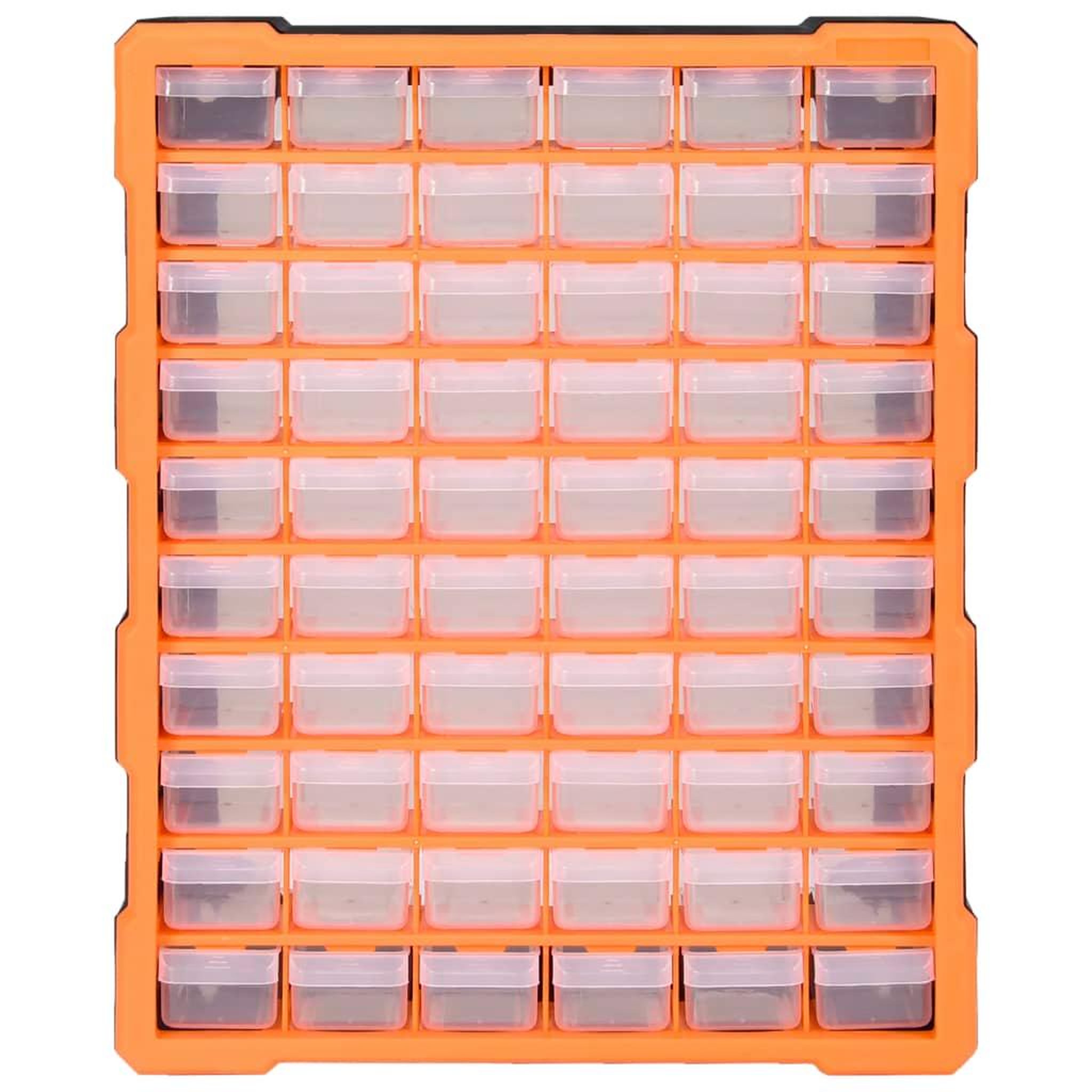 Voir la diapositive 2 : VIDAXL Organisateur multi-tiroirs avec 60 tiroirs 38x16x47,5 cm