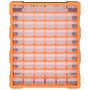 Voir la diapositive 2 : VIDAXL Organisateur multi-tiroirs avec 60 tiroirs 38x16x47,5 cm
