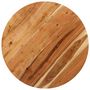 Voir la diapositive 3 : VIDAXL Table de bistro Ronde Ø70x75 cm Bois d'acacia massif