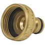 Voir la diapositive 2 : RAIN Nez de robinet femelle 1 en laiton 26 x 34 mm