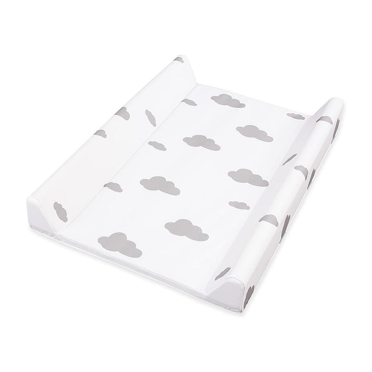 Pinolino Matelas à langer motifs nuages gris