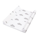Pinolino Matelas à langer motifs nuages gris