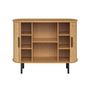 Voir la diapositive 5 : BEST MOBILIER Kofu - buffet bas - bambou - 2 portes - 100 cm