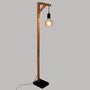 Voir la diapositive 2 : ATMOSPHERA Lampadaire Design en Bois  Wild  148cm Naturel