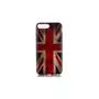 amahousse Coque souple iPhone 7 Plus / 8 Plus avec motif drapeau anglais vintage