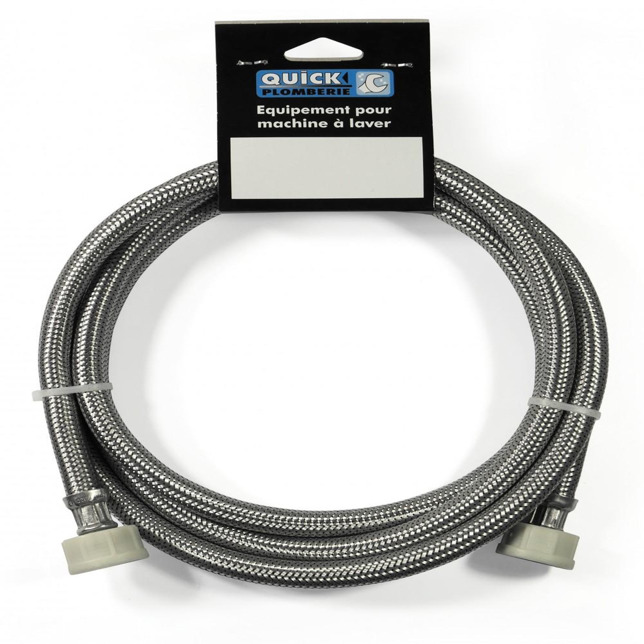 CENTRALE BRICO Flexible de raccordement  inox droit 250 cm femelle / femelle 20 x 27