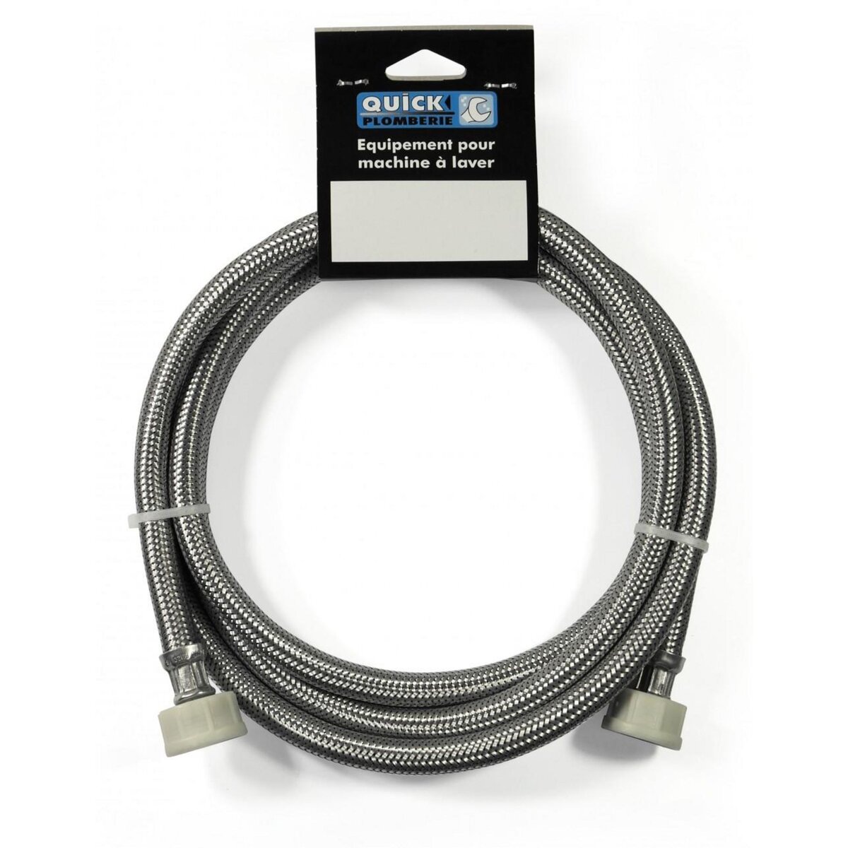 CENTRALE BRICO Flexible de raccordement  inox droit 250 cm femelle / femelle 20 x 27