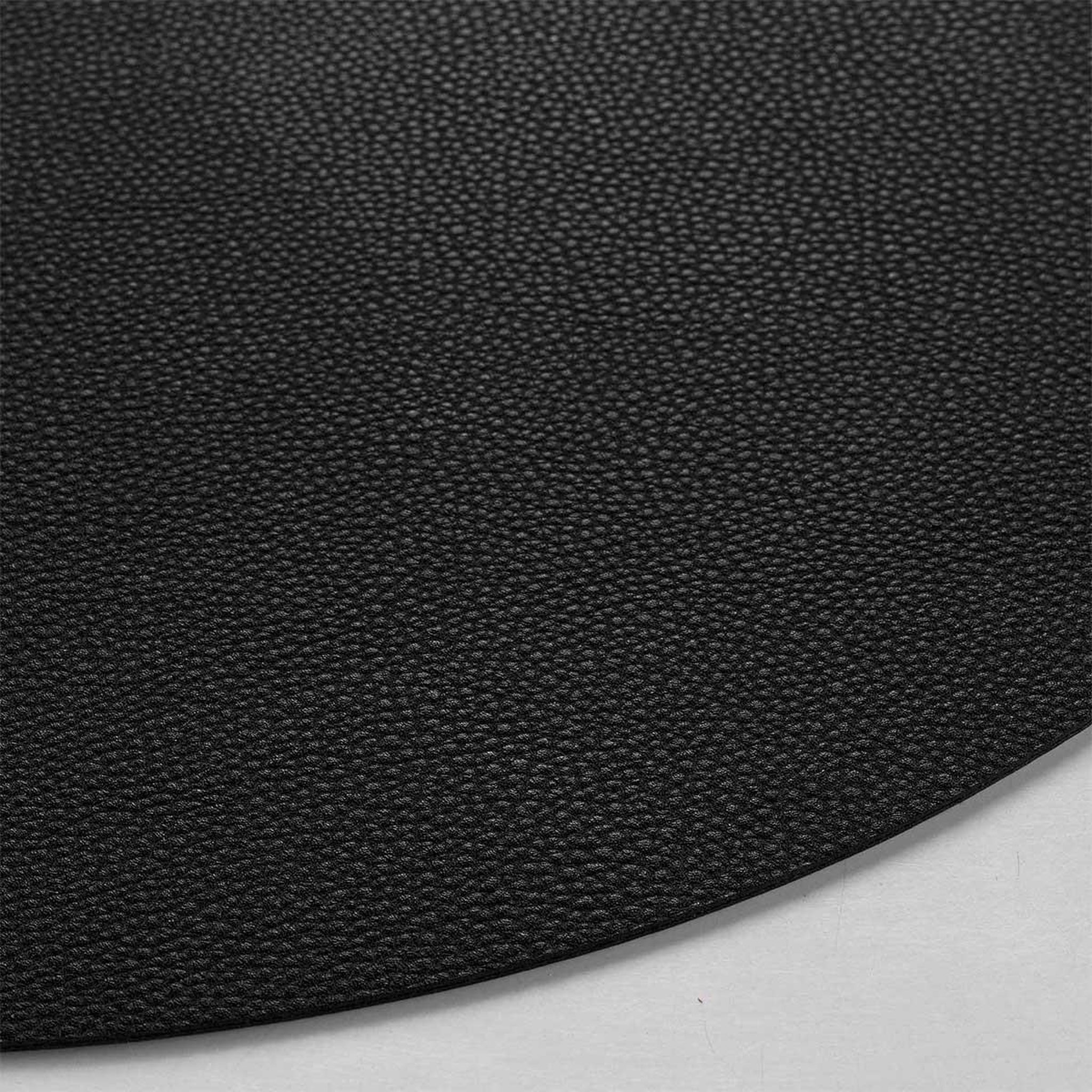 Voir la diapositive 2 : Douceur d'Intérieur Set de table rond  granis  38cm noir