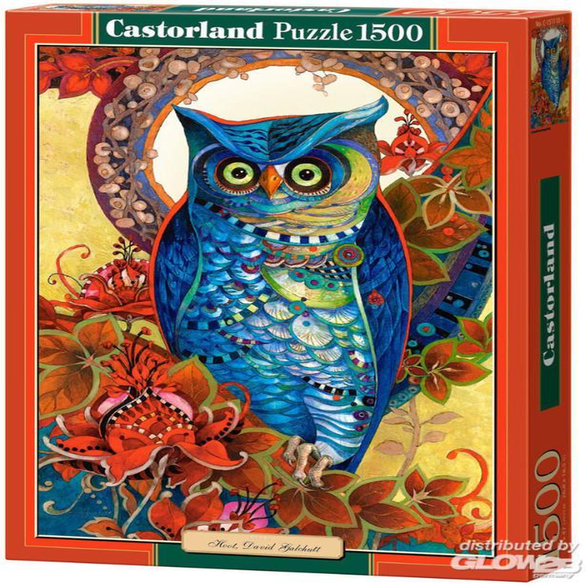 Voir la diapositive 2 : Castorland Puzzle 1500 pièces : David Galchutt : Hibou