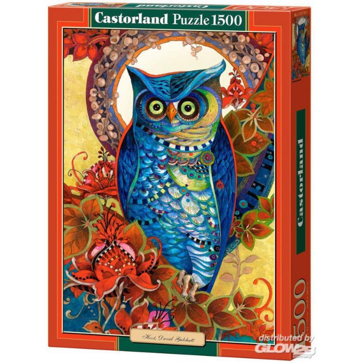 Castorland Puzzle 1500 pièces : David Galchutt : Hibou