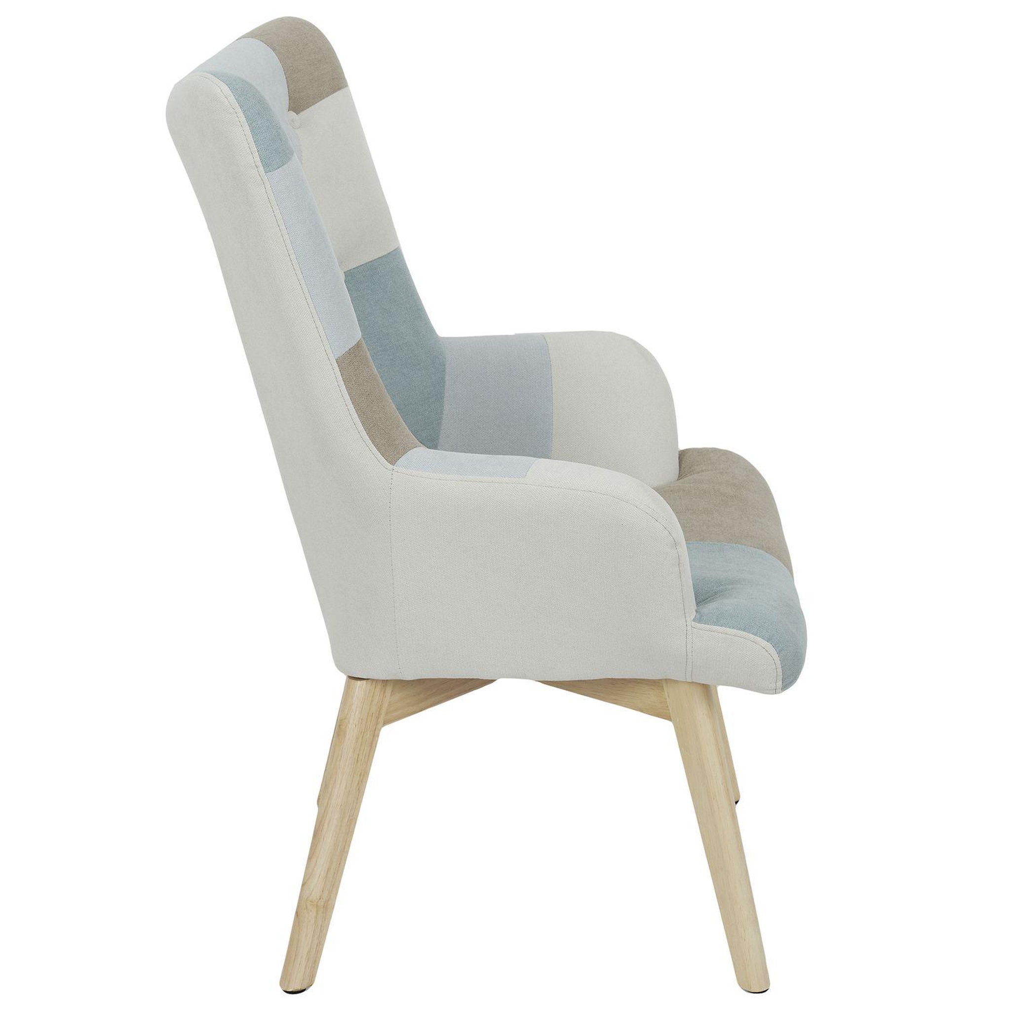 Voir la diapositive 3 : TOILINUX Fauteuil Helsinki Patchwork