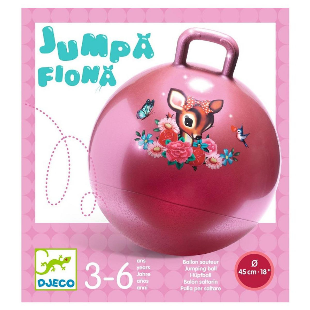 Djeco BALLONS SAUTEURS - Jumpa Fiona