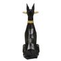Voir la diapositive 4 : Paris Prix Vide-Poche Statue Chien  Origami  91cm Noir