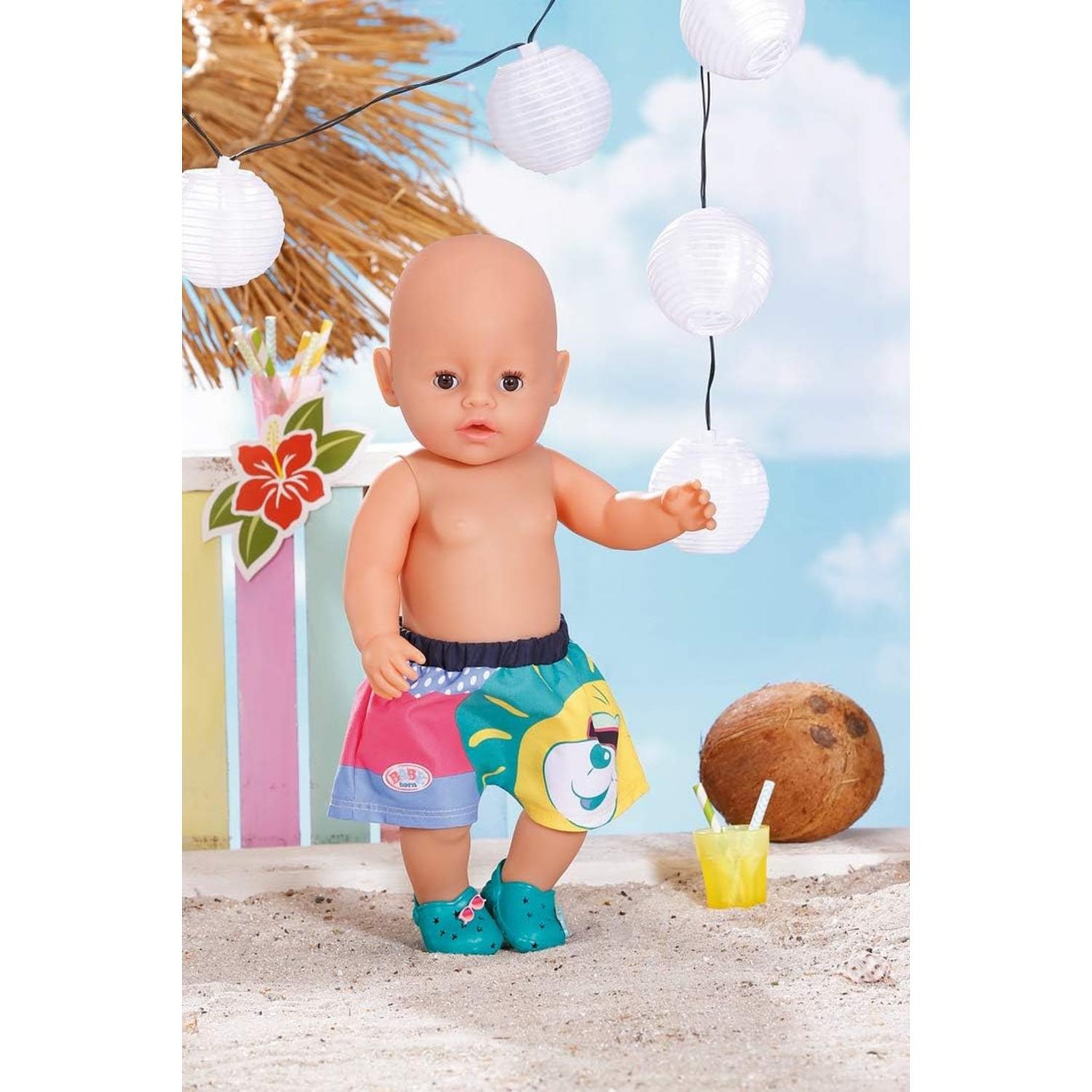 Voir la diapositive 2 : Zapf Creation BABY born Holiday Short de bain 43cm