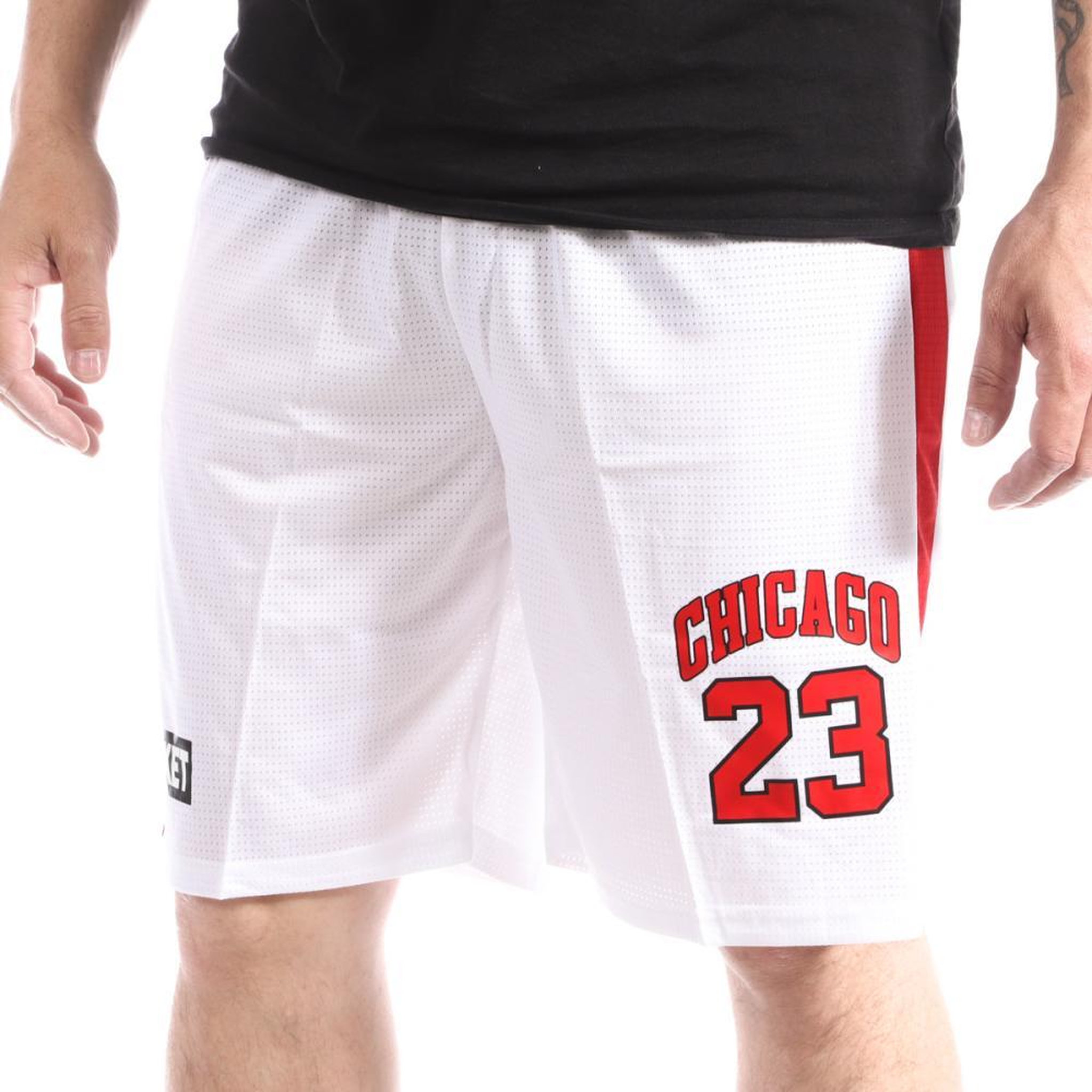 SPORTZONE Short basketball  Homme Sport Zone Chicago Bulls. Coloris disponibles : Blanc