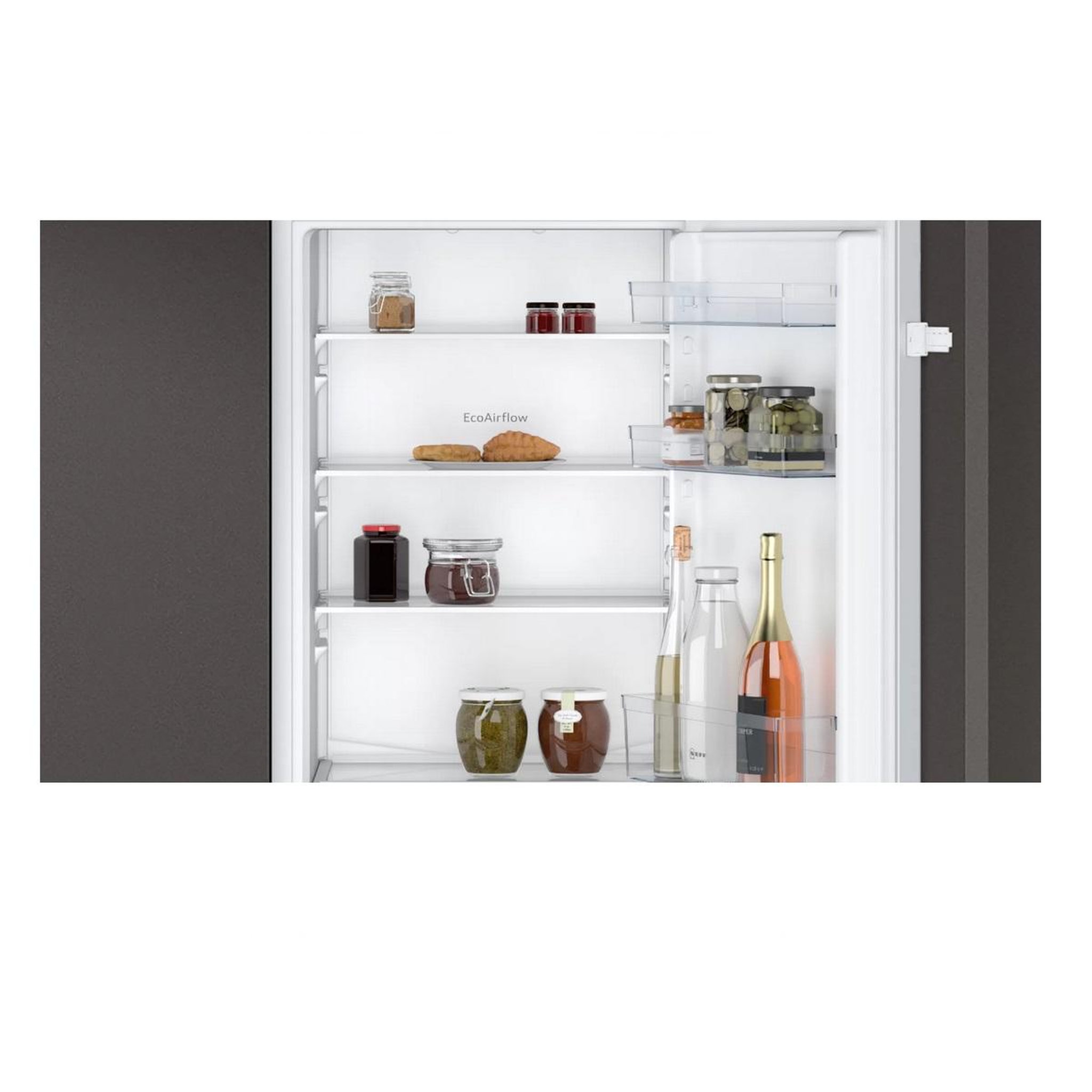 Voir la diapositive 5 : Neff Réfrigérateur combiné intégrable à glissières 267l blanc - ki5861se0