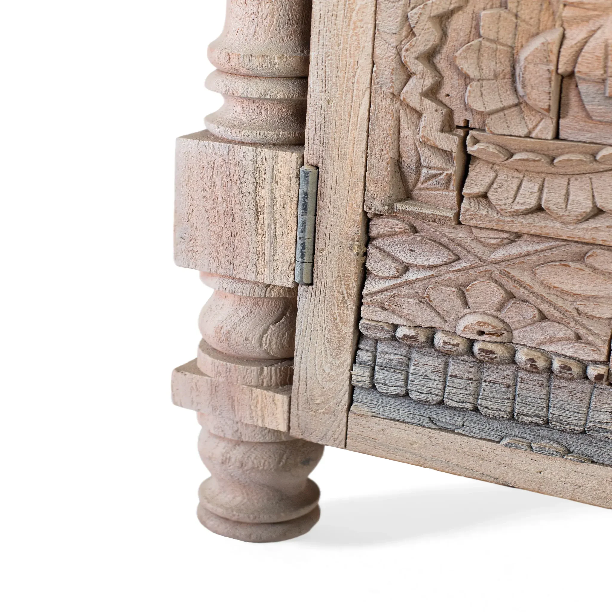 Voir la diapositive 4 : GINER Y COLOMER SL Armoire en bois de chêne récupéré 85cm style boho ethnique