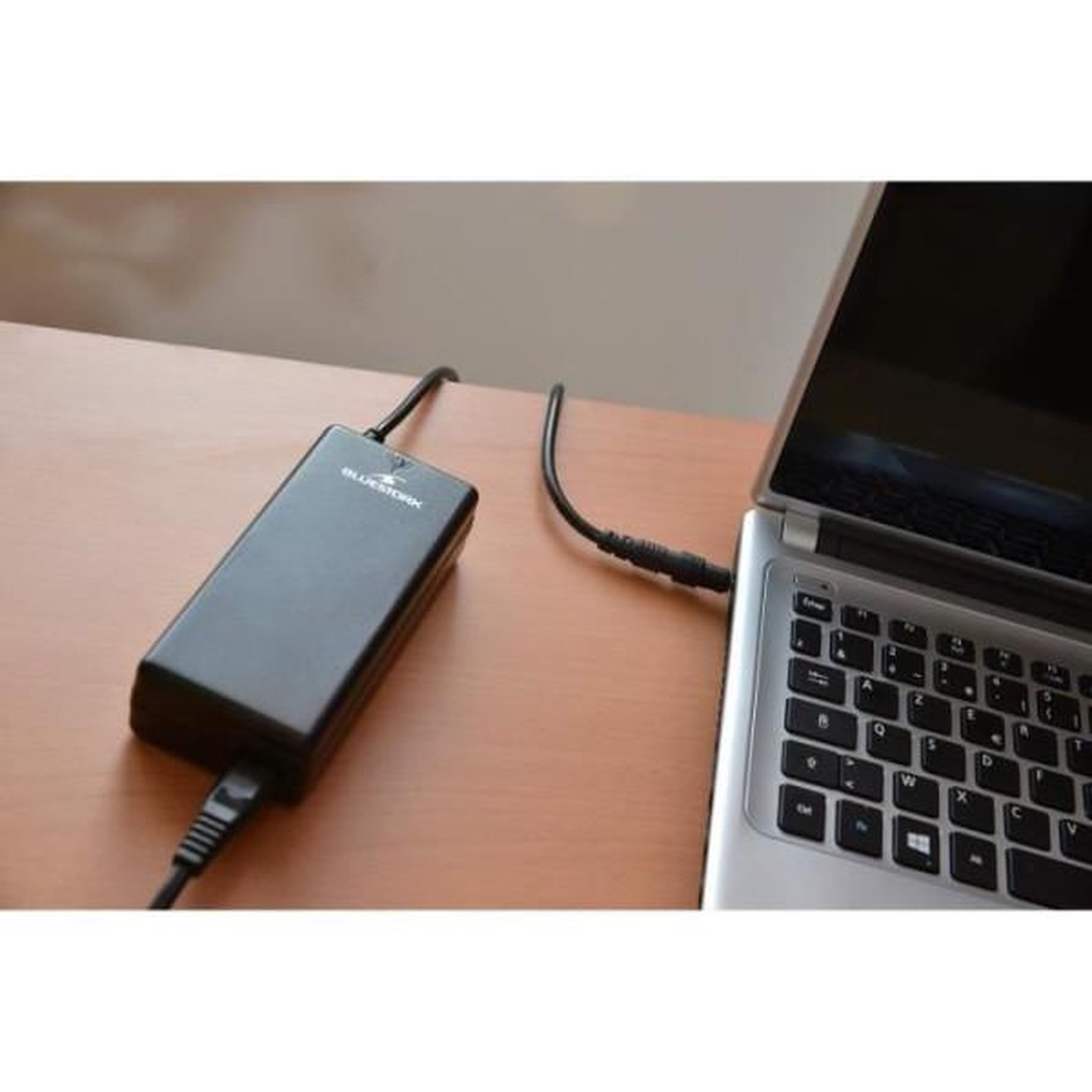 Voir la diapositive 2 : BLUESTORK Chargeur - bluestork - chargeur pc universel - 65w - 10 embouts - universel - noir