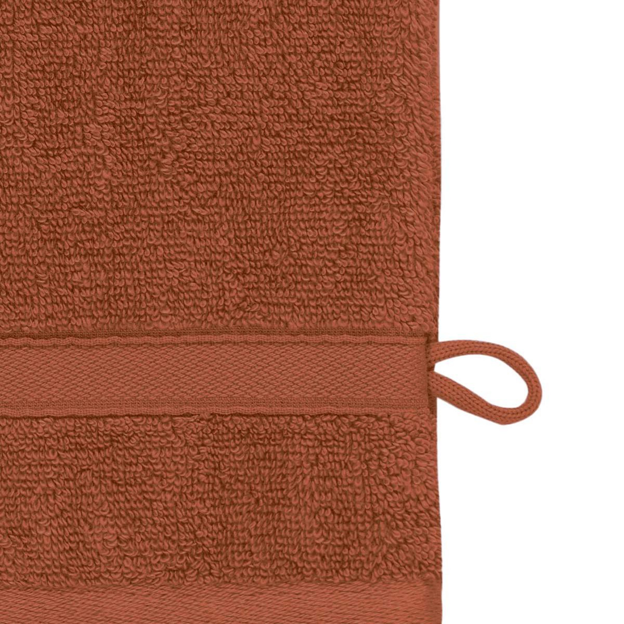 Voir la diapositive 3 : Sensei Maison Lot de 3 gants de toilette 600 g/m² SENSILK - 16x22 cm
