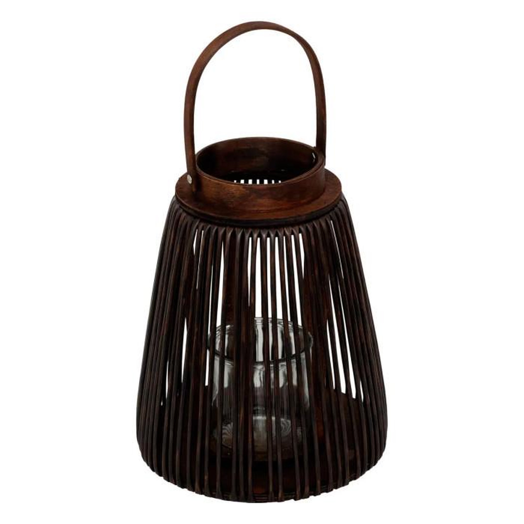 ATMOSPHERA Lanterne Avec Anse  Hopia  31cm Marron