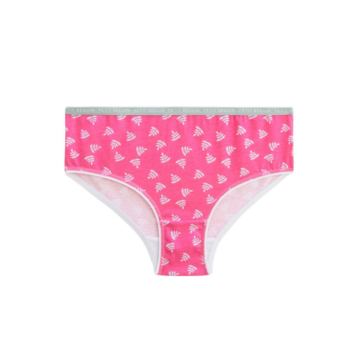 Petit Béguin Lot de 3 culottes fille Love Jungle