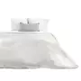 COTE DECO Parure de lit - Double gaze de coton - 220 x 240 cm - Blanc