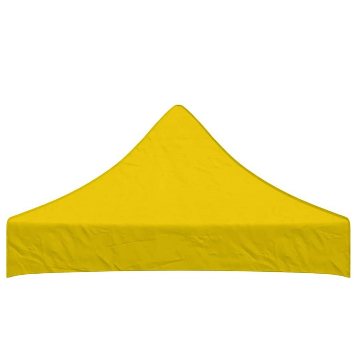VIDAXL Toit de tente de reception 2x2 m Jaune 270 g/m^2