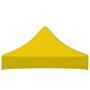 Voir la diapositive 4 : VIDAXL Toit de tente de reception 2x2 m Jaune 270 g/m^2
